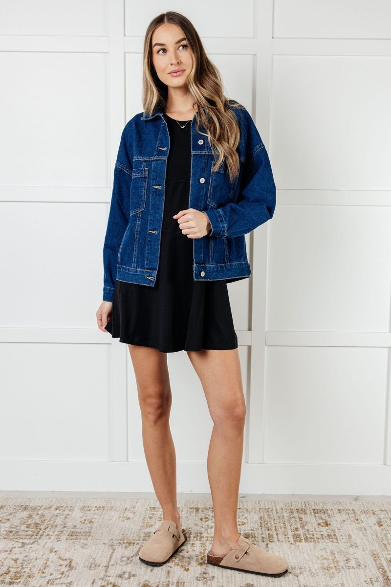 Gym and Tonic Butter Romper Dress in  Black - Image 5